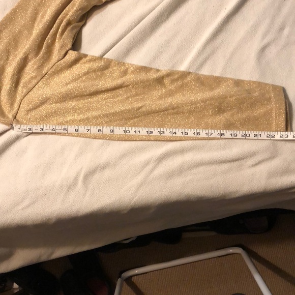 Gold Bob Mackie top - Picture 4 of 5